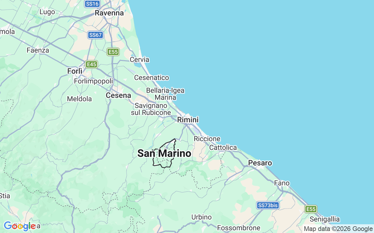 De locatie van Jetski: Marina Di Rimini, Rimini