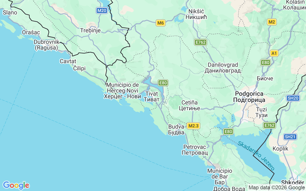 Ubicación Lancha: Tivat, Tivat