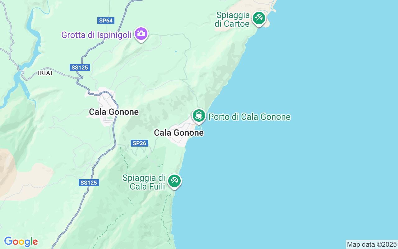 Ubicación Neumática: Puerto De Cala Gonone, 08022 Cala Gonone