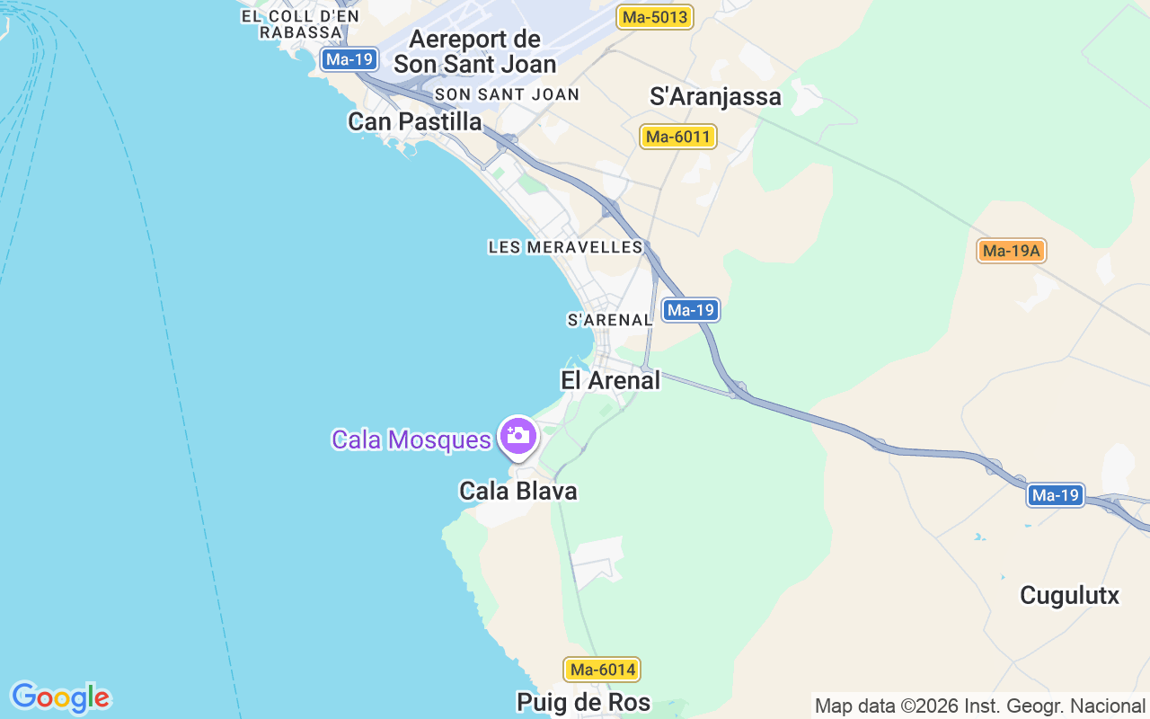 Localização do(a) Lancha: Maiorca, Espanha