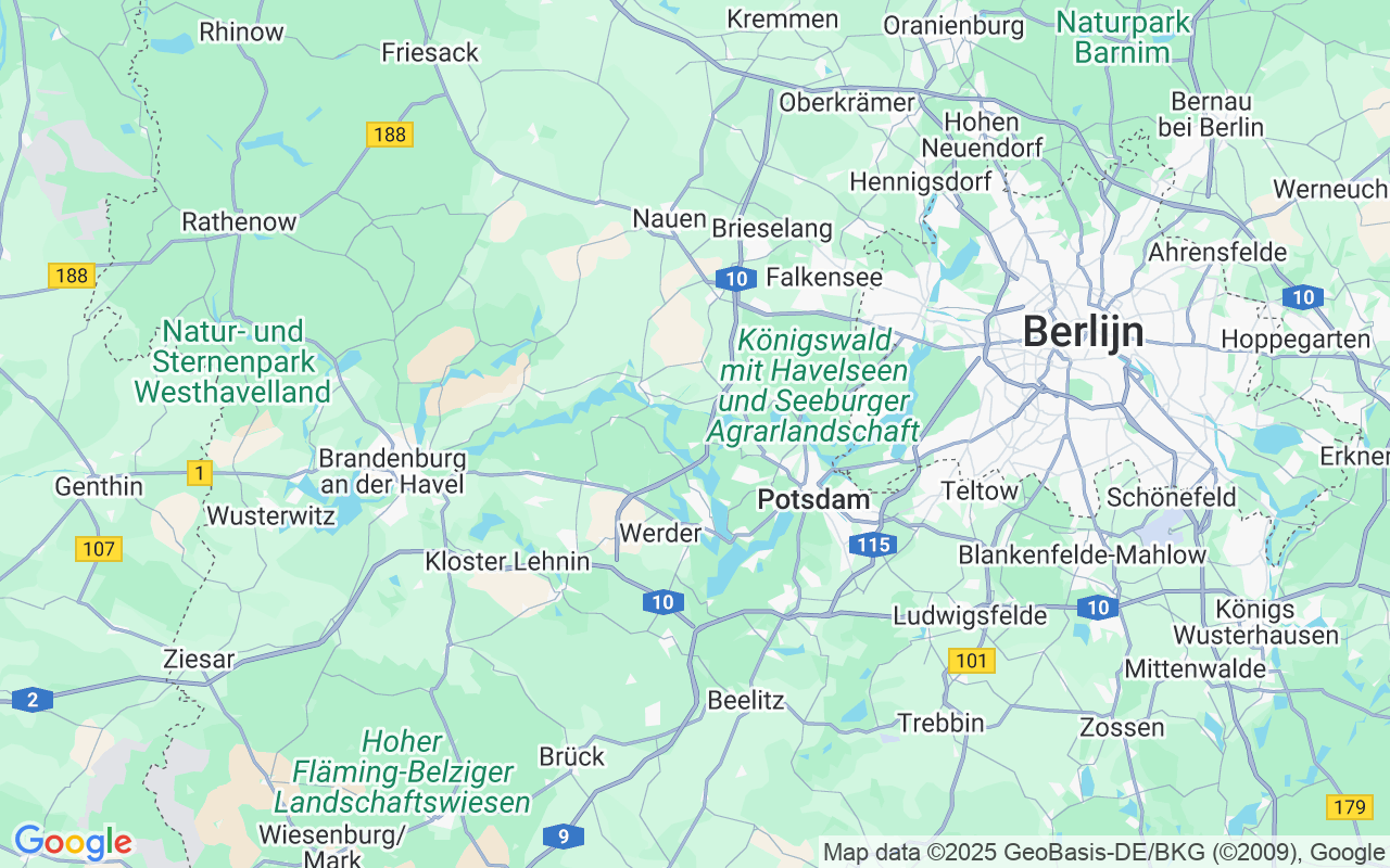 De locatie van Woonboot: Töplitz, Töplitz