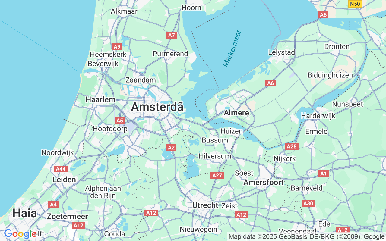 Localização do(a) Iate a vela: Herengracht, Muiden