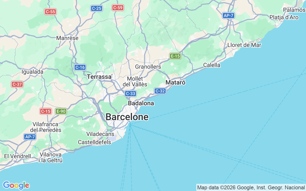 Emplacement du Voilier: El Masnou, El Masnou
