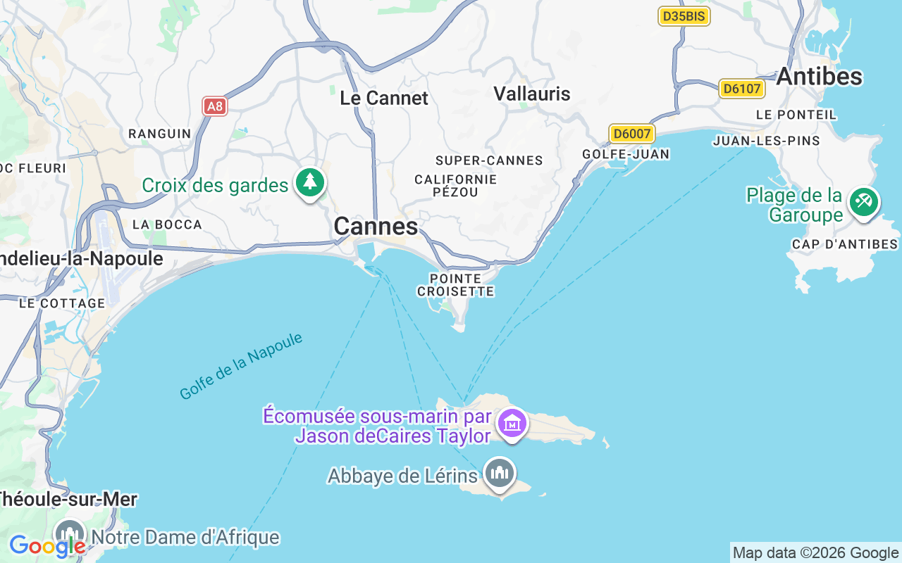 De locatie van Motorboot: Port Canto, Cannes