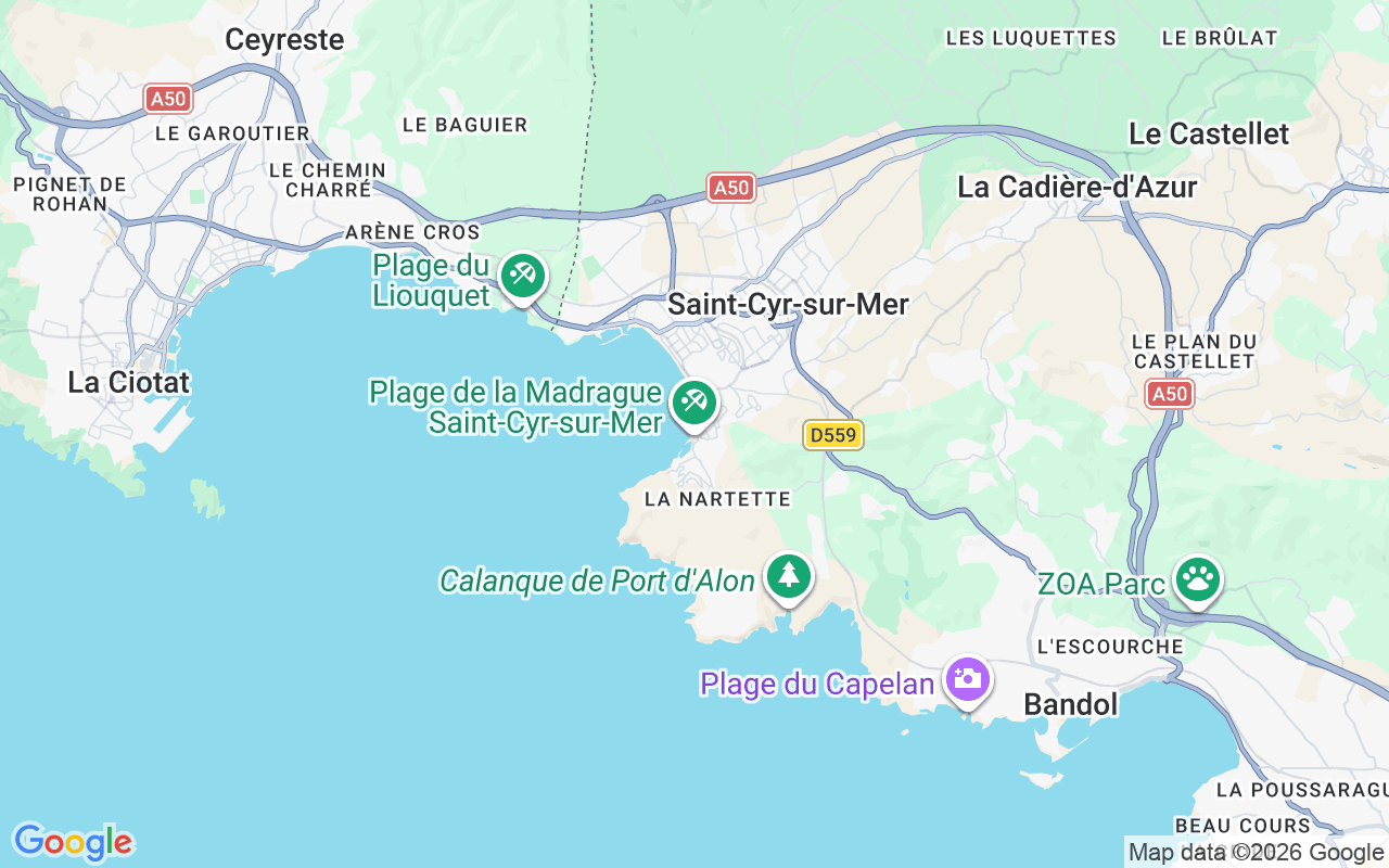 Ubicación Neumática: Port De La Madrague, 83270 Saint-Cyr-Sur-Mer