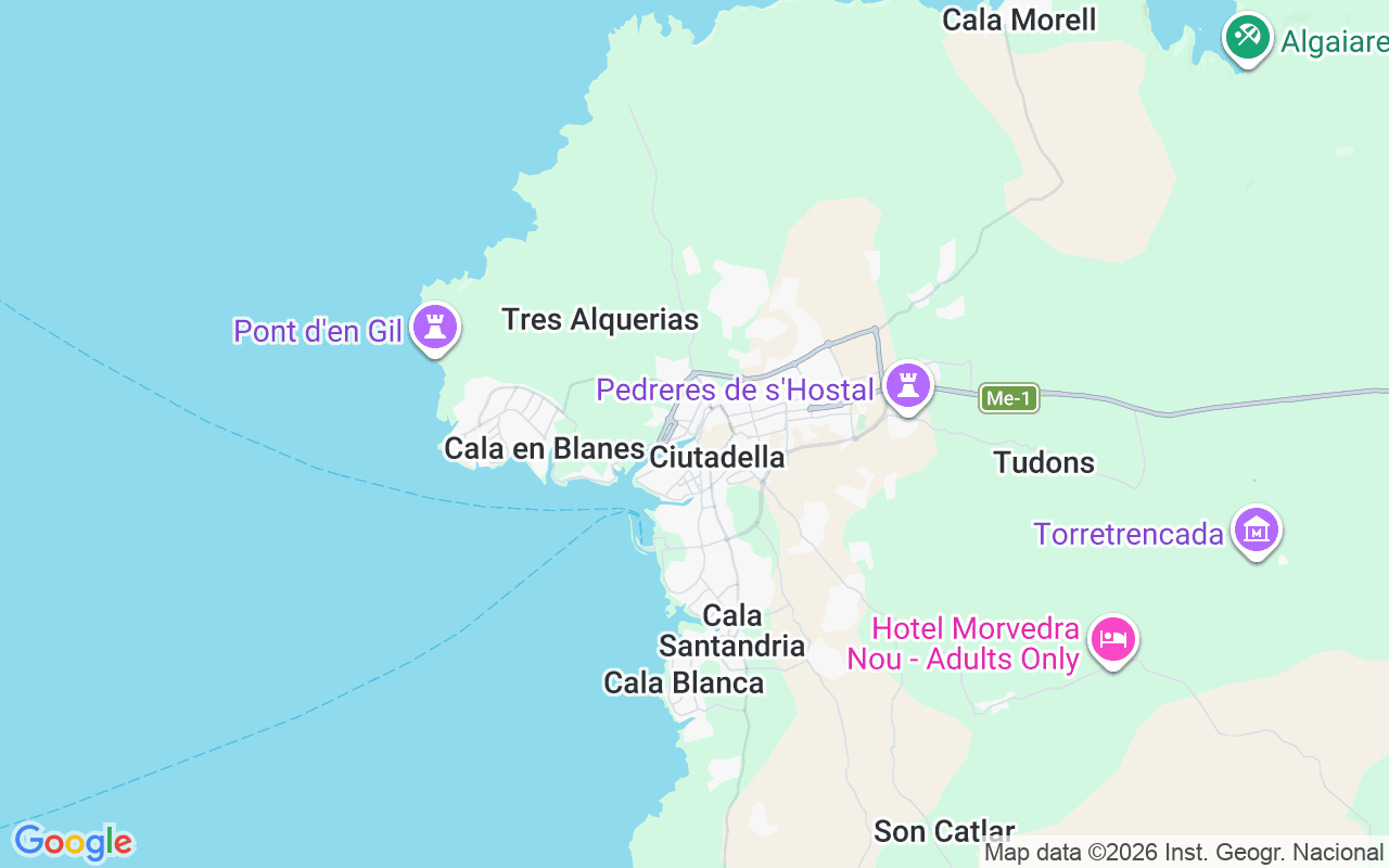 Liegeplatz Motorboot: Puerto De Ciutadella, Menorca