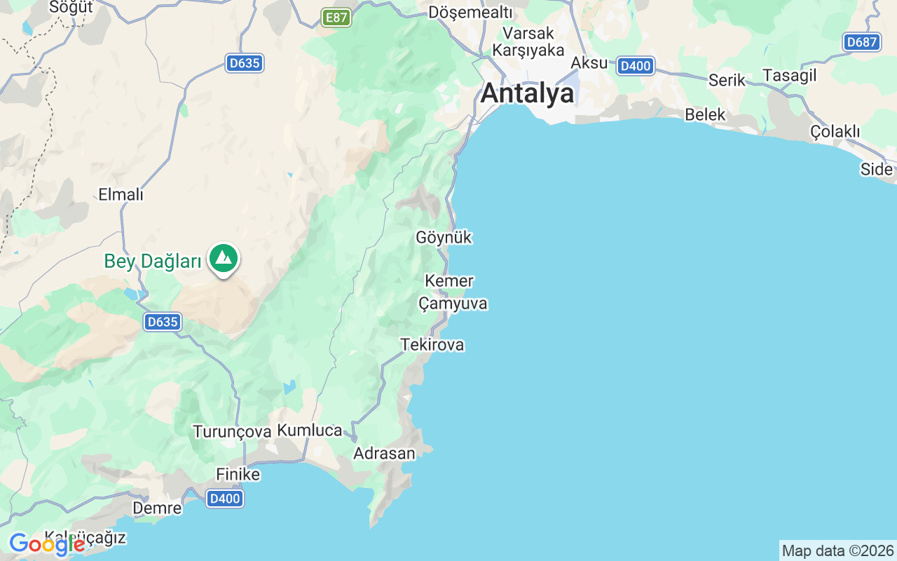 Liegeplatz Motorboot: Kemer G Marina, Kemer