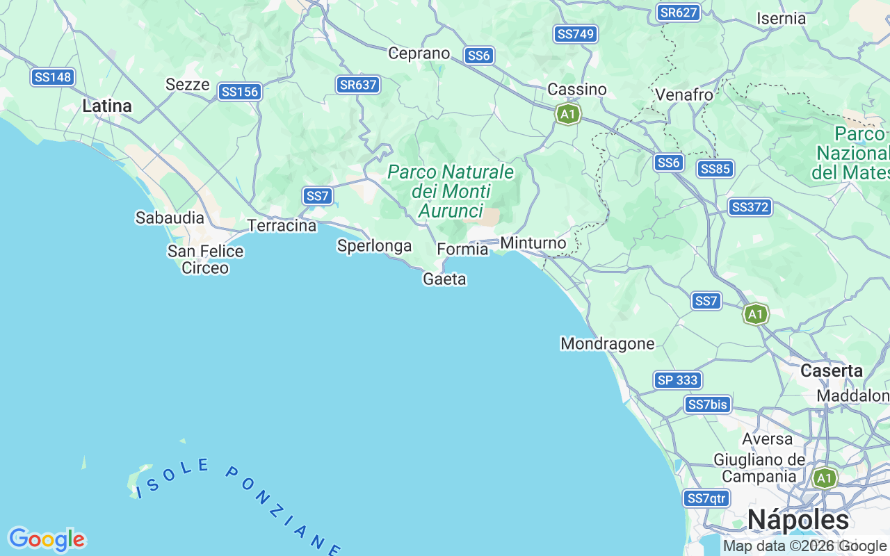 Ubicación Velero: Gaeta Flavio Gioia, Gaeta