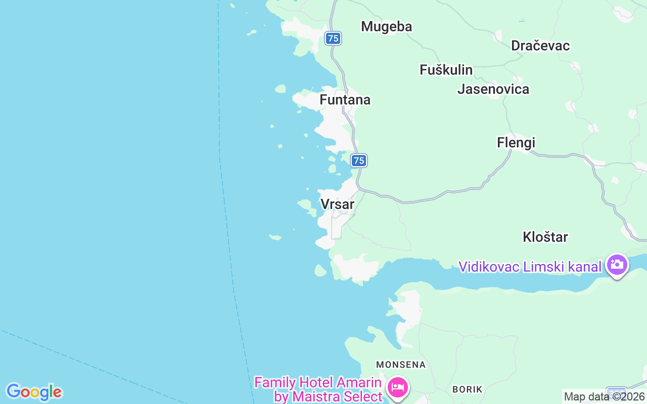 Location of the RIB: Vrsar Marina, Vrsar