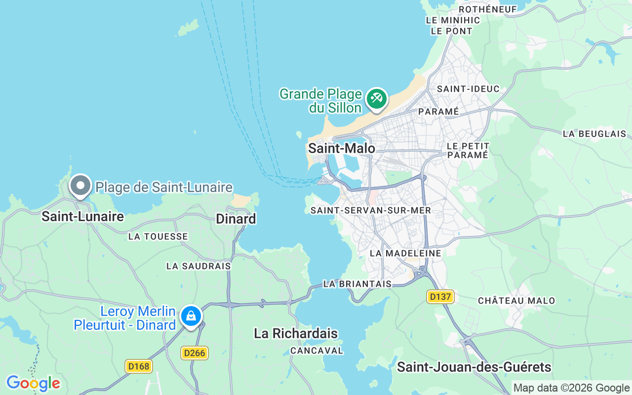 Emplacement du Semi-rigide: Port Des Sablons, Saint-Malo