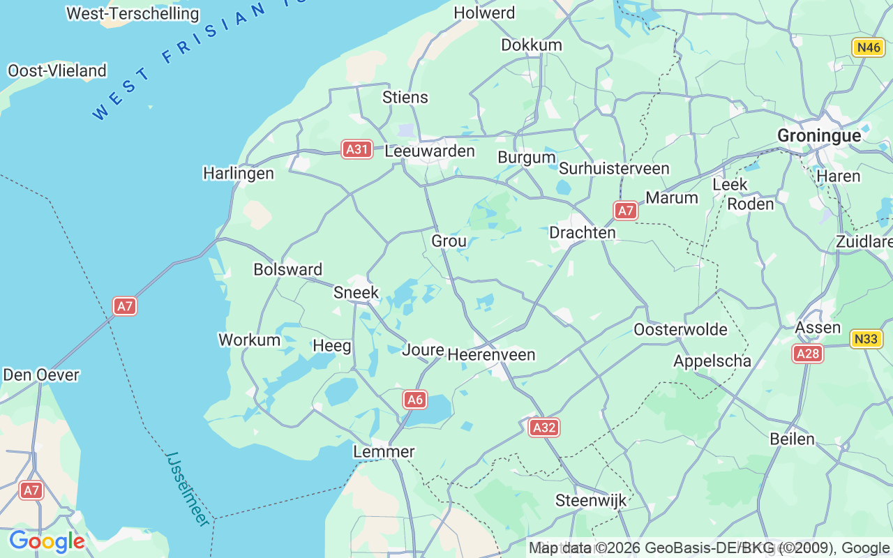 Emplacement du Bateau sans permis: Afslag Tusken De Marren, Akkrum
