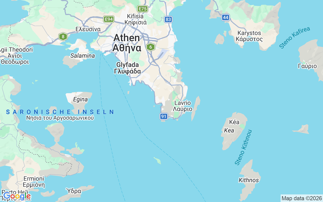 Liegeplatz RIB: Palea Phokea, Anavyssos 190 13