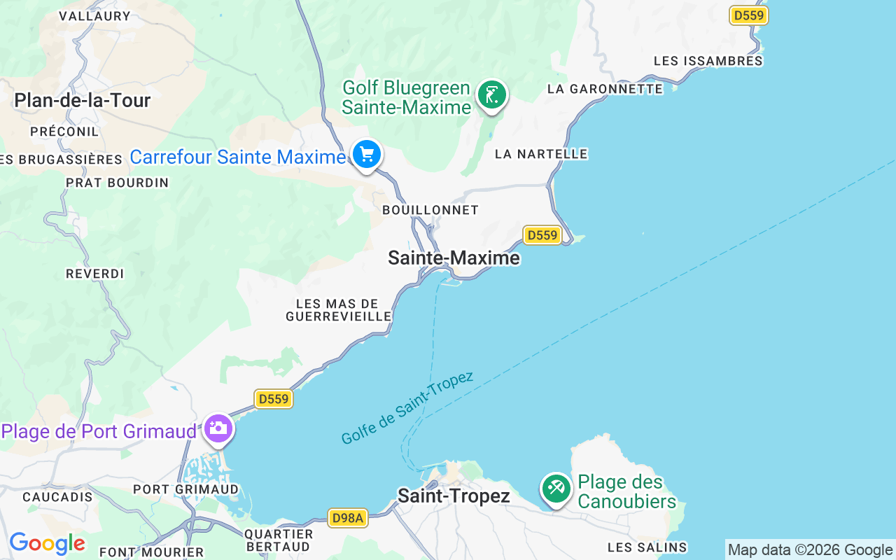 Localização do(a) Lancha: 83120 Sainte-Maxime, França