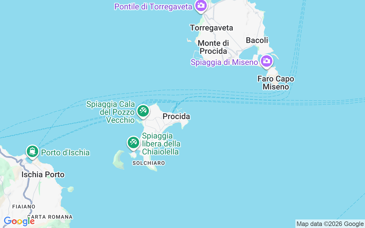 Ubicación Velero: Marina Di Procida, Procida