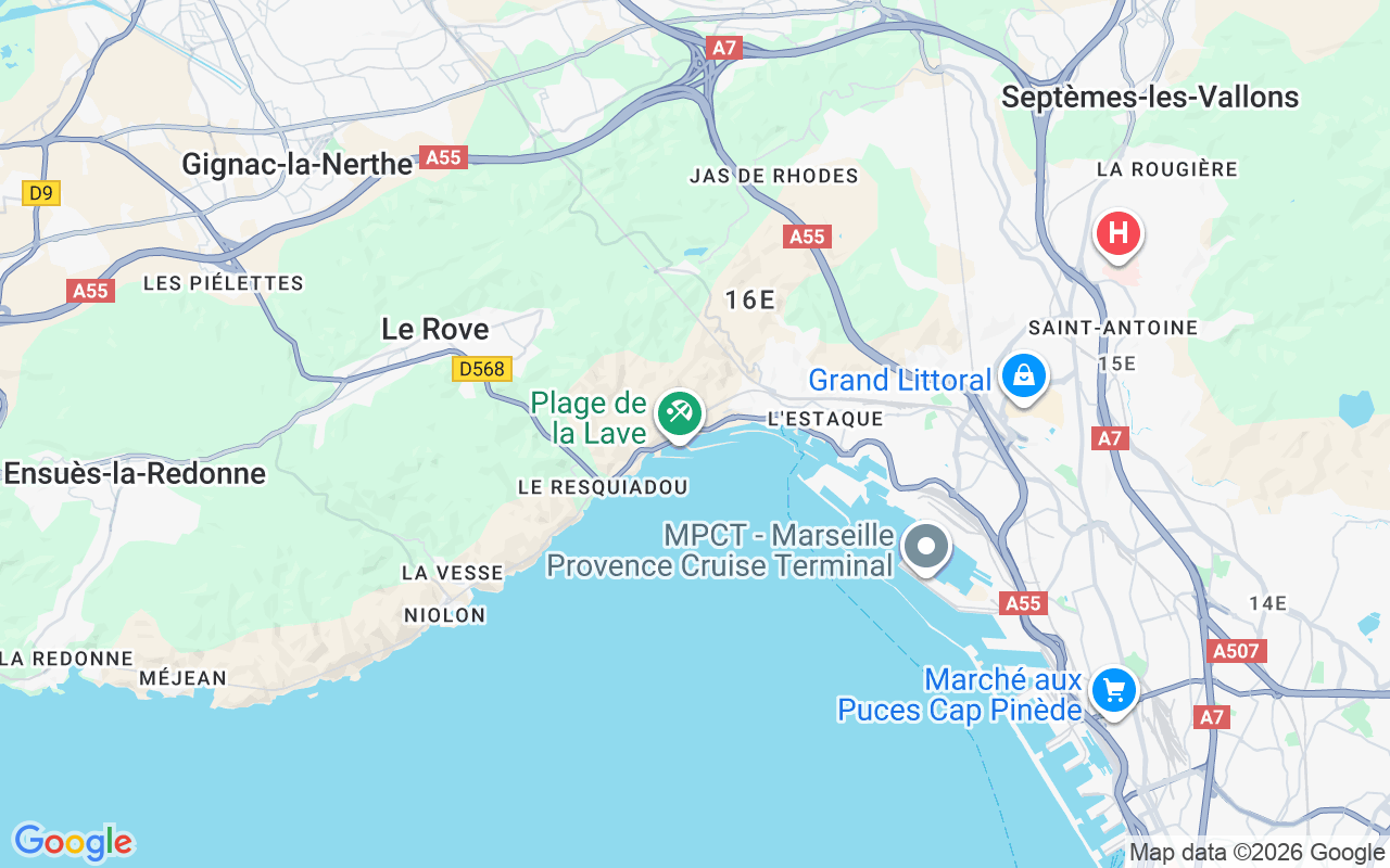 Plats för Segelbåt: Marseille, Frankrike