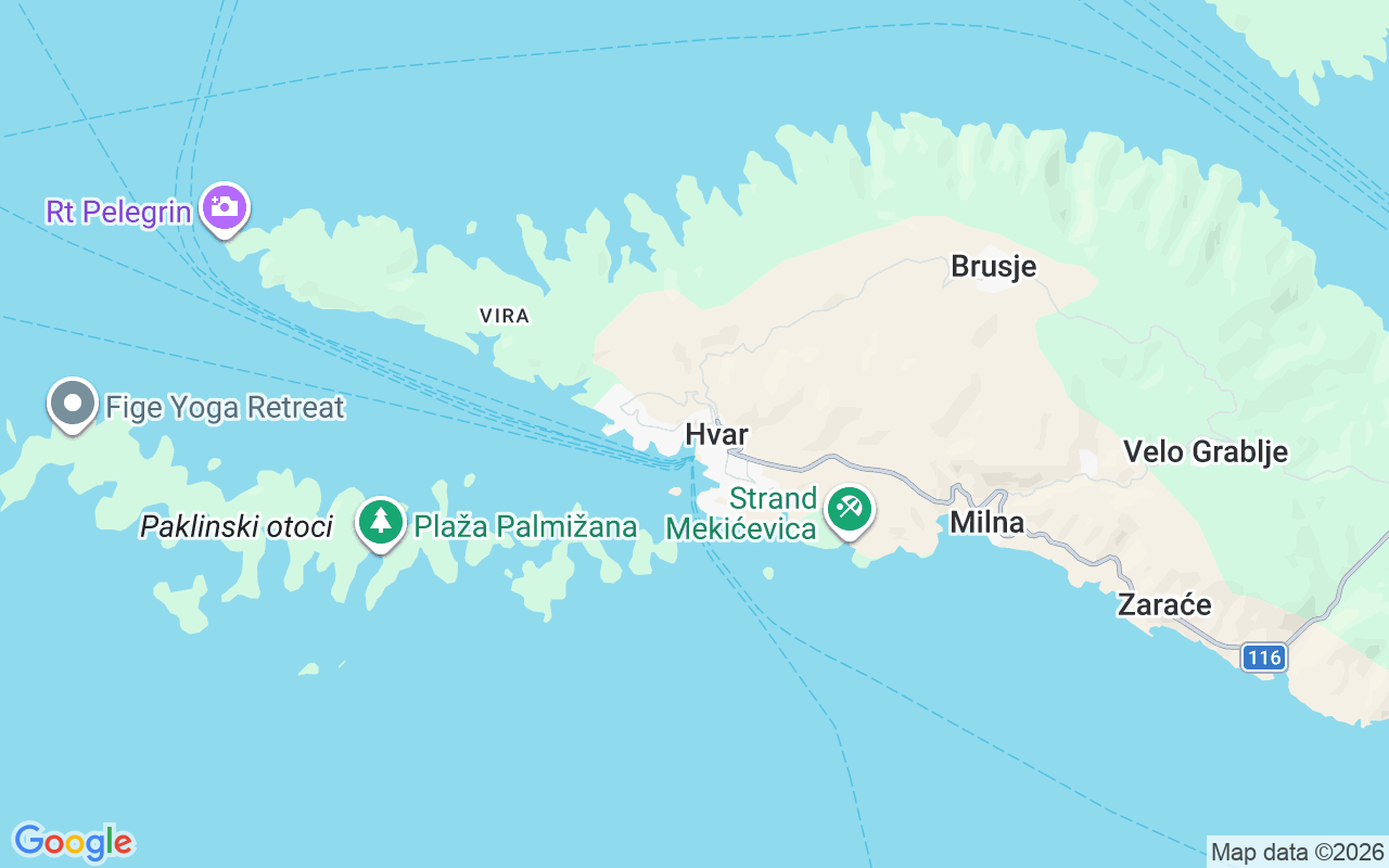 Ubicación Lancha: Port Of Hvar, Hvar