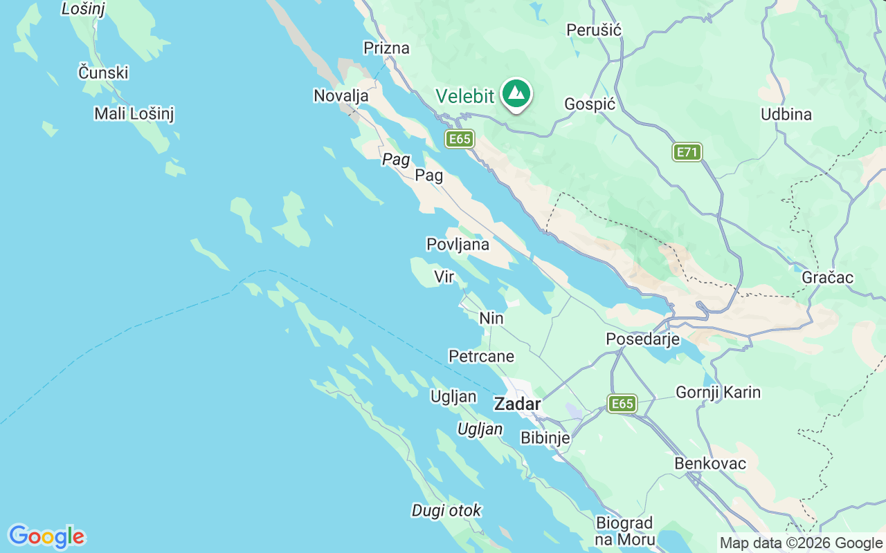Plats för RIB-båt: 23234, Kroatien