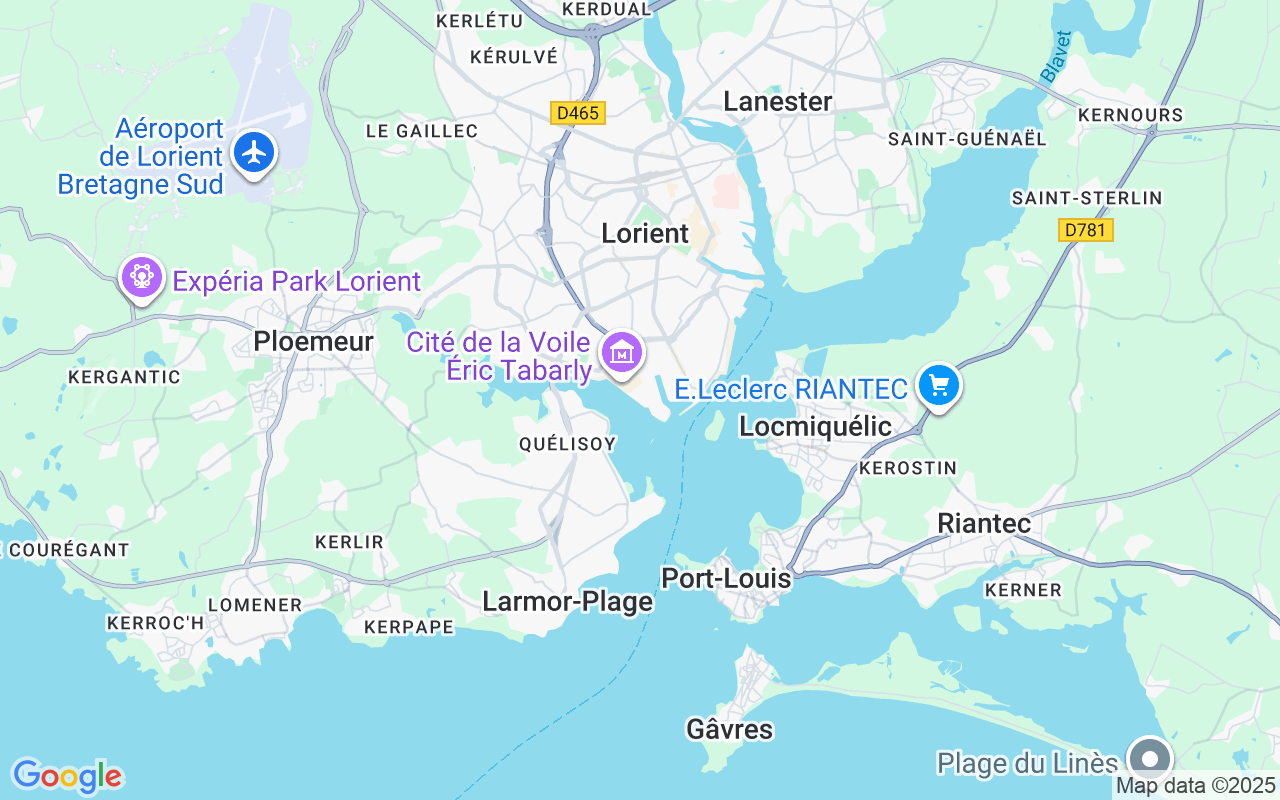 Plats för Motorbåt: 56100 Lorient, Frankrike