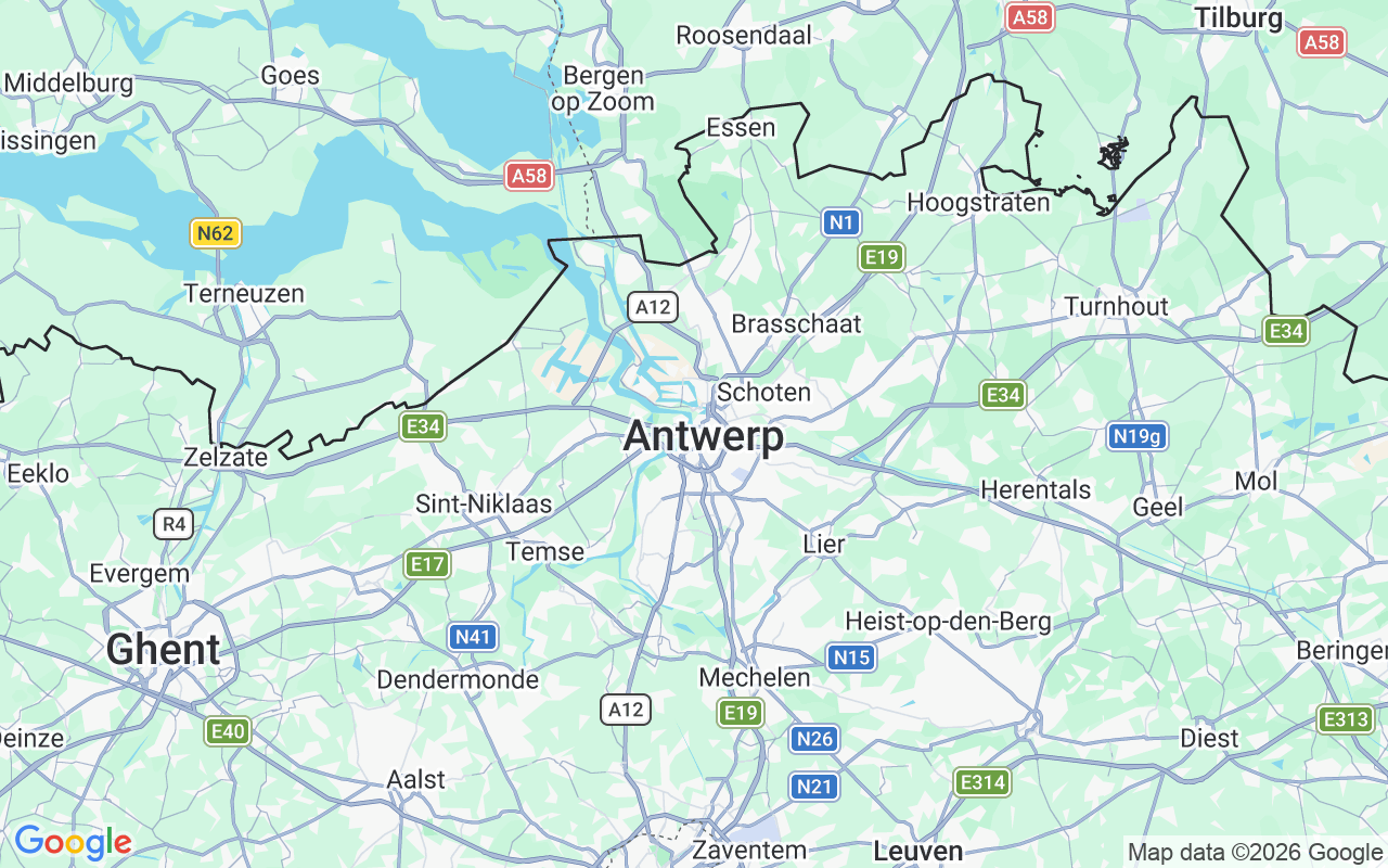 Location of the Houseboat: Antwerp, Belgium