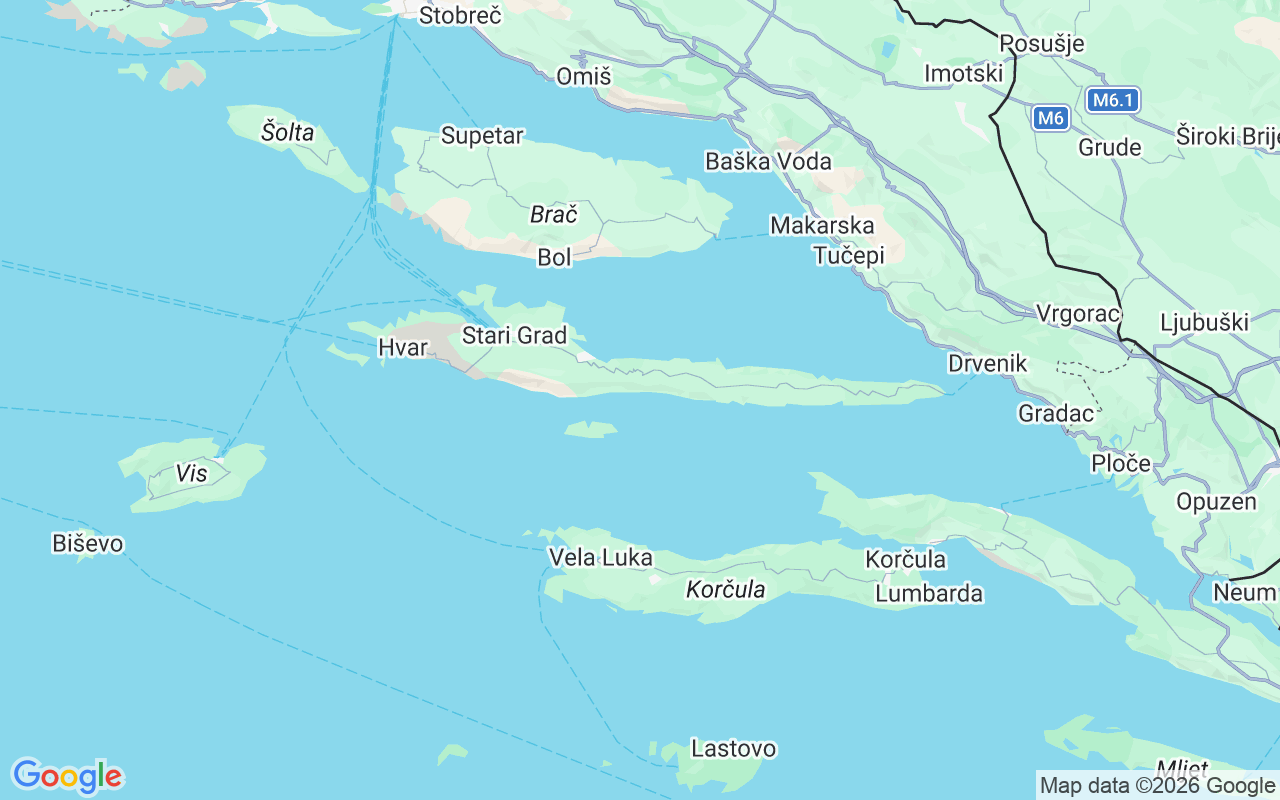 Liegeplatz Motorboot: Jelsa, Općina Jelsa