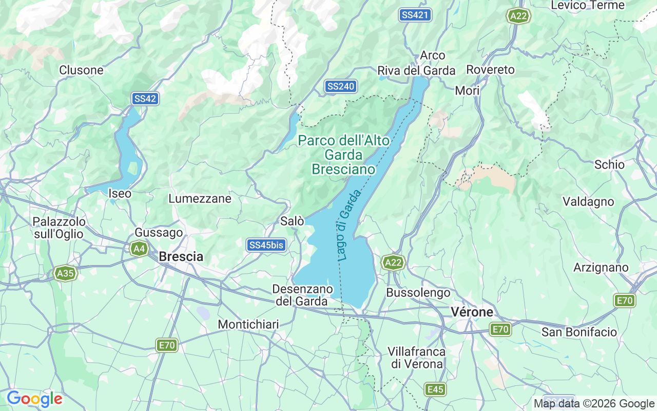 Emplacement du Voilier: 25088 Maderno, Italie