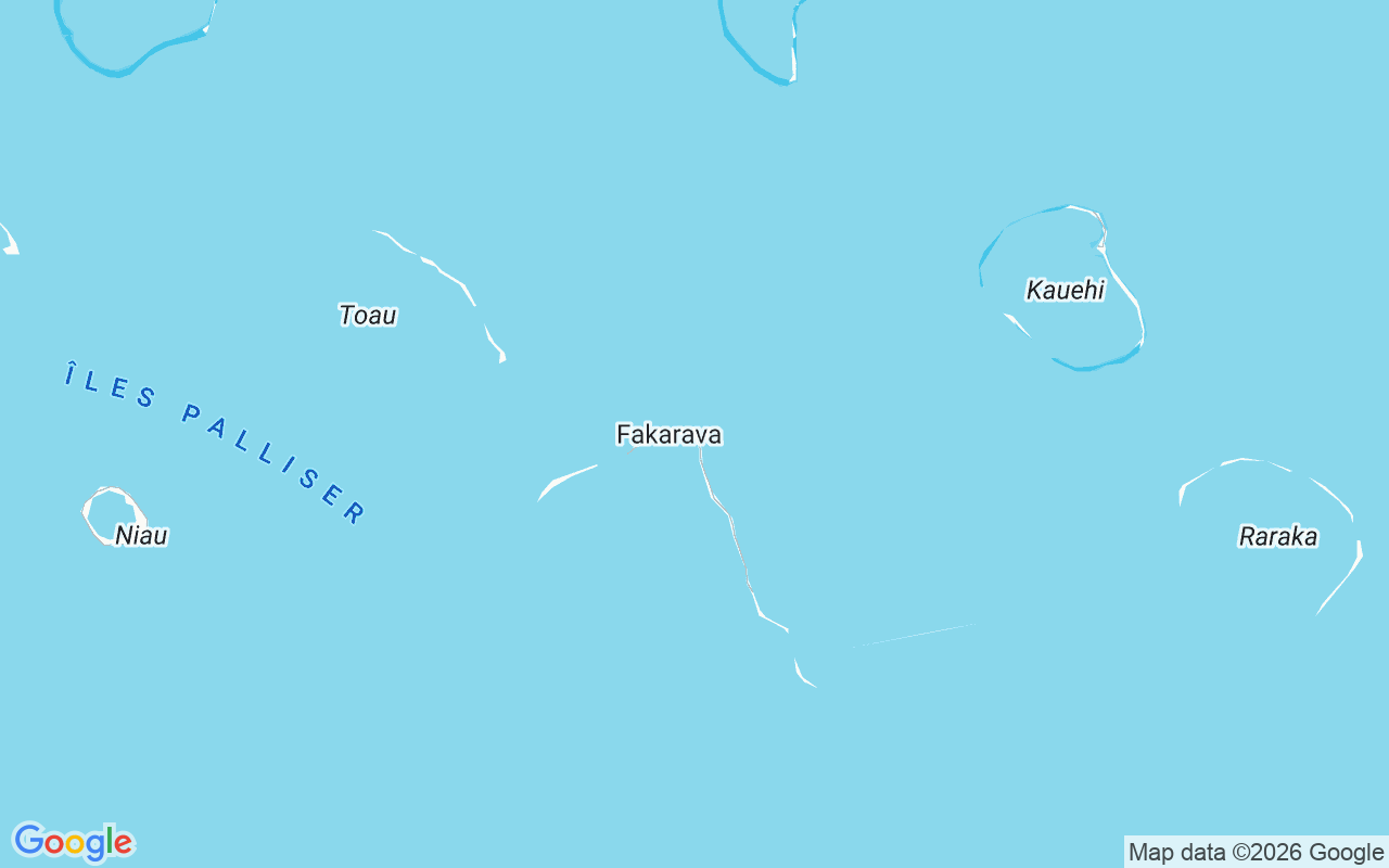 Ubicación Catamarán: Fakarava, Rotoava