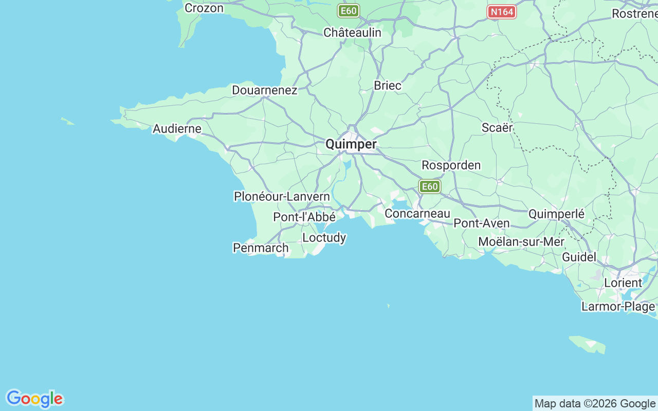 Emplacement du Semi-rigide: Sainte-Marine, 29120 Combrit