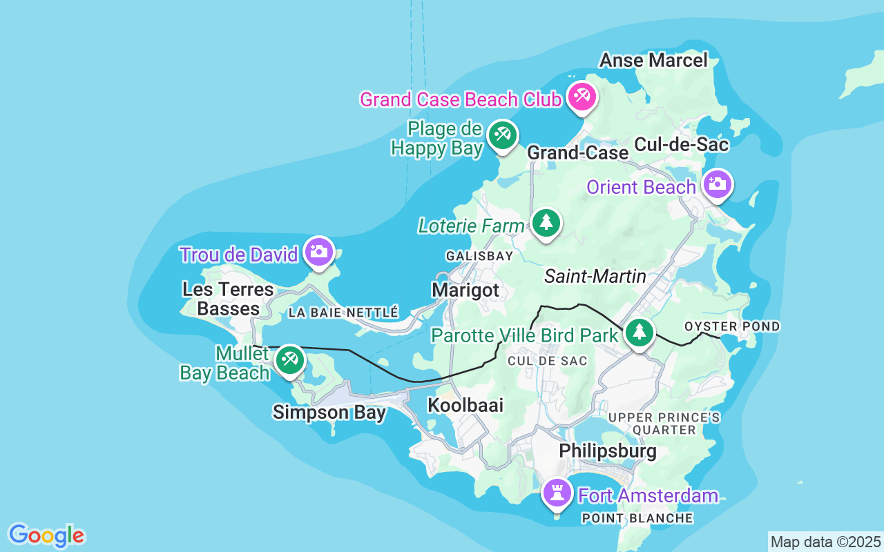 Plats för Segelbåt: Marina Fort Louis, Marigot 97150