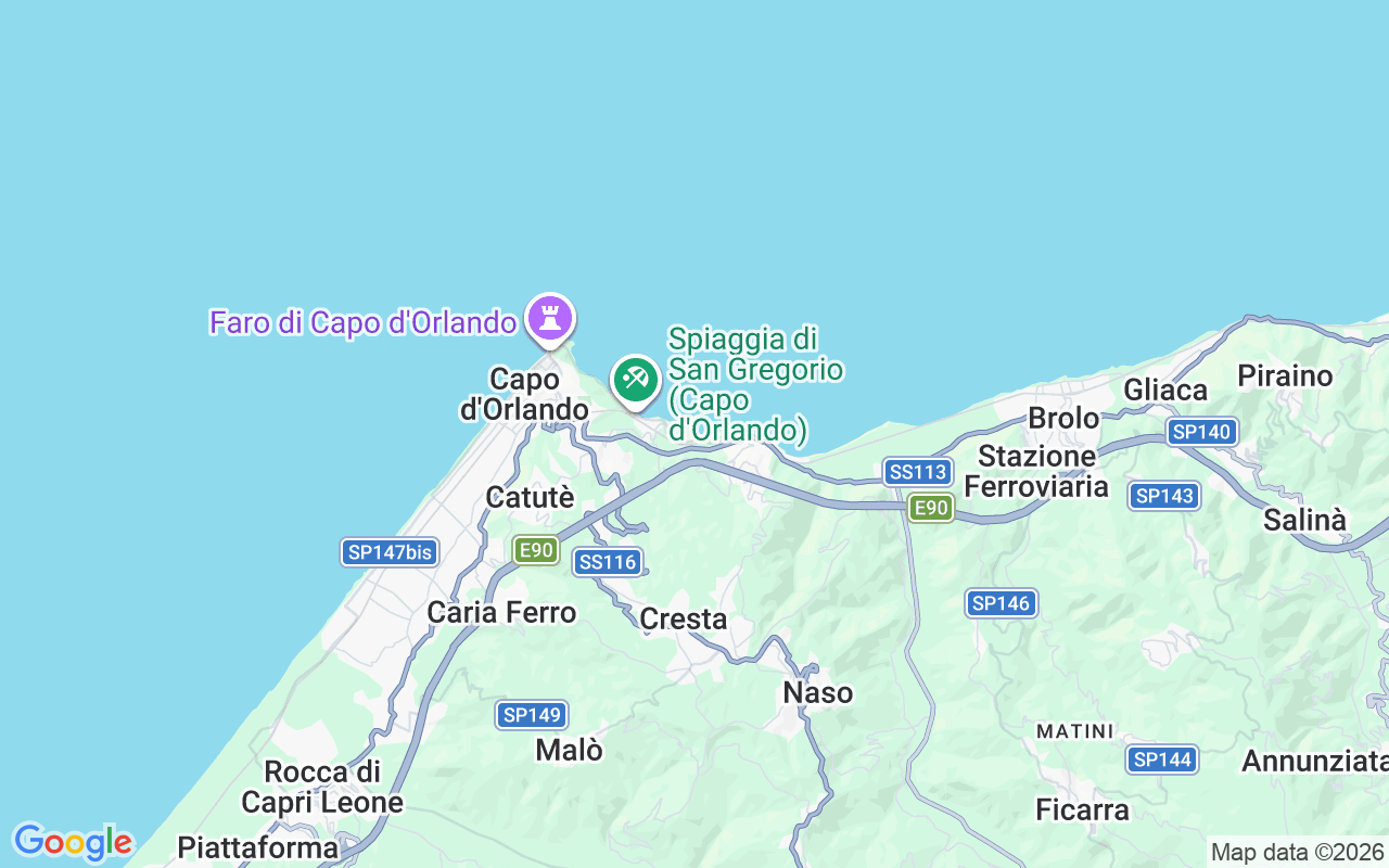 Plats för Segelbåt: 98071 Capo D’orlando, Italien