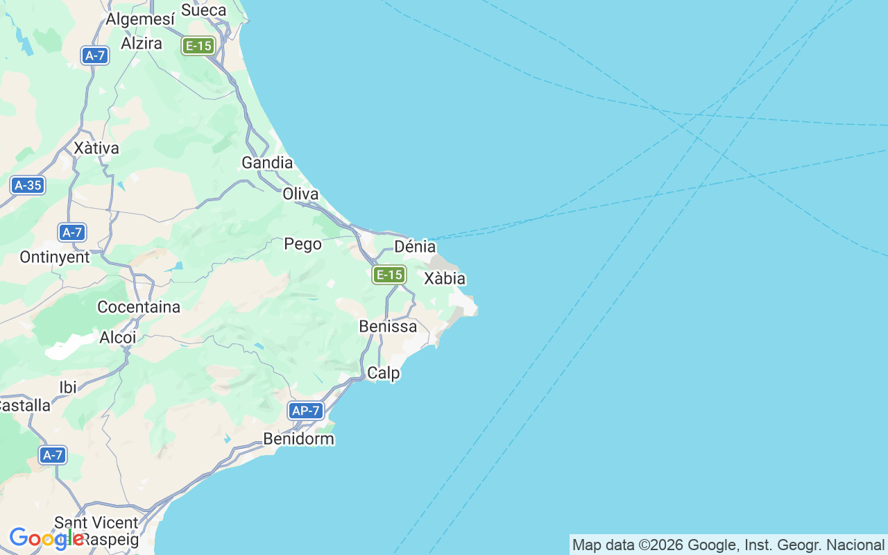 Location of the Motorboat: Canal De La Fontana, 03730 Xàbia
