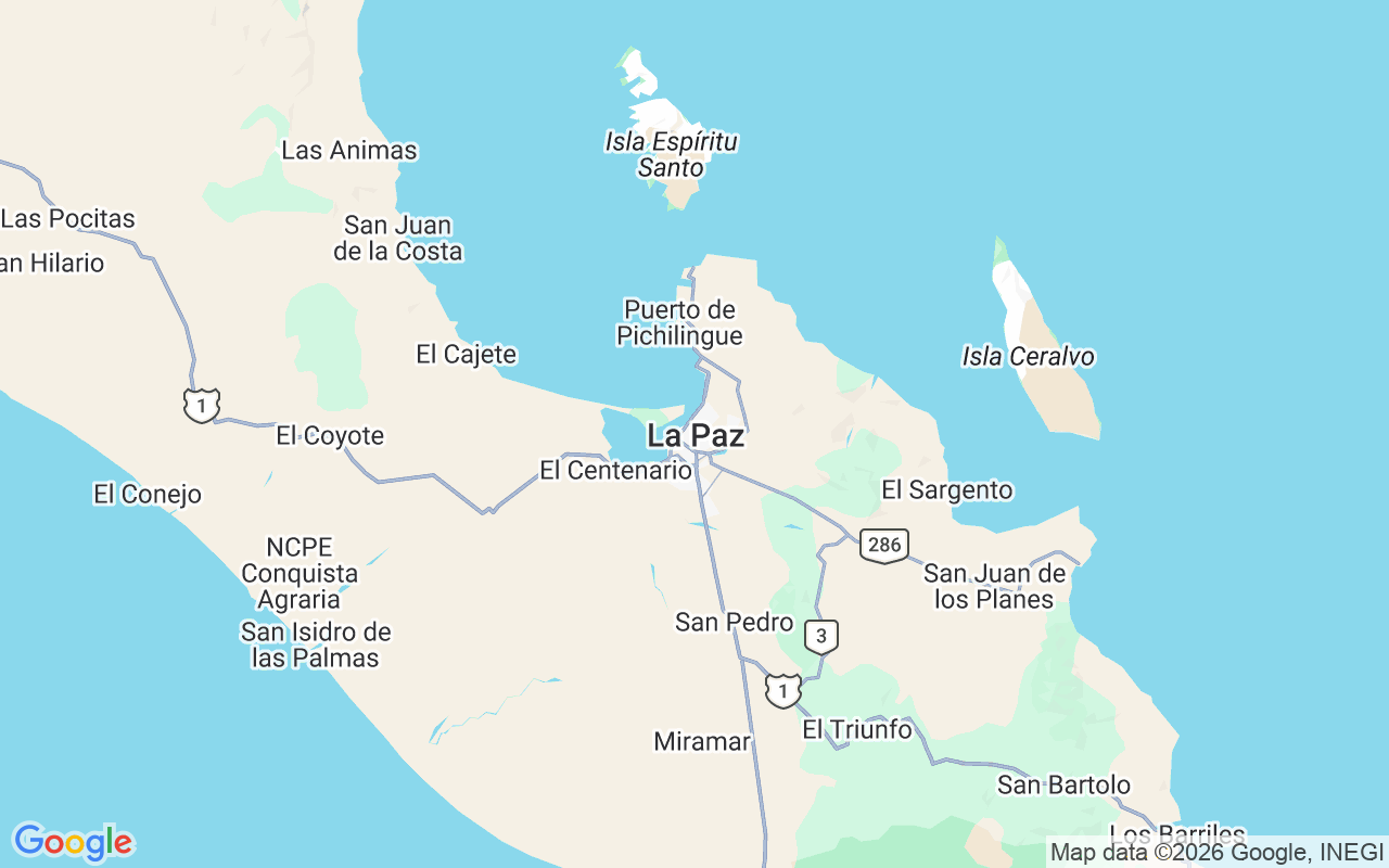 De locatie van Zeilboot: La Paz, Mexico
