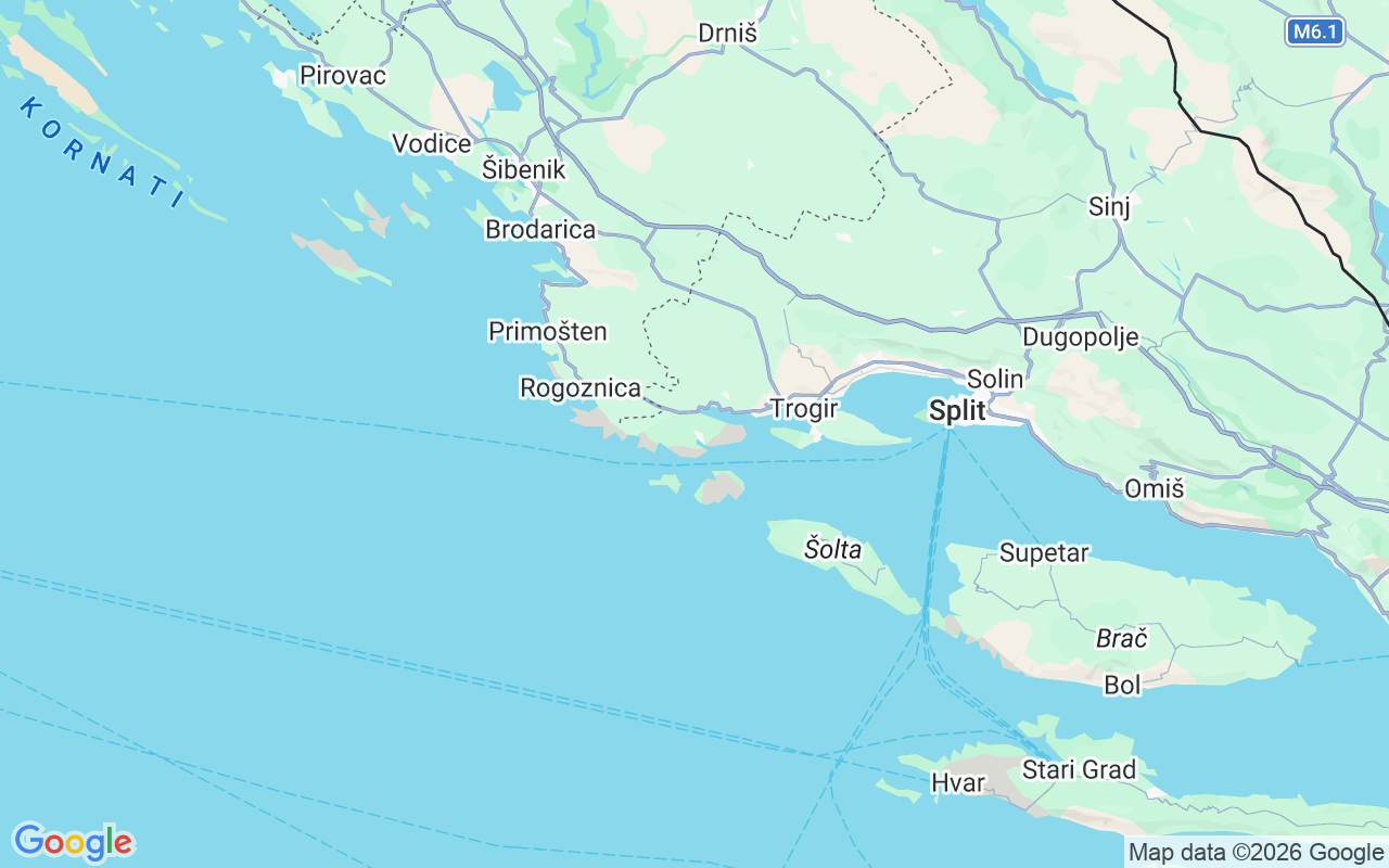 Liegeplatz Motorboot: Vinišće, Kroatien