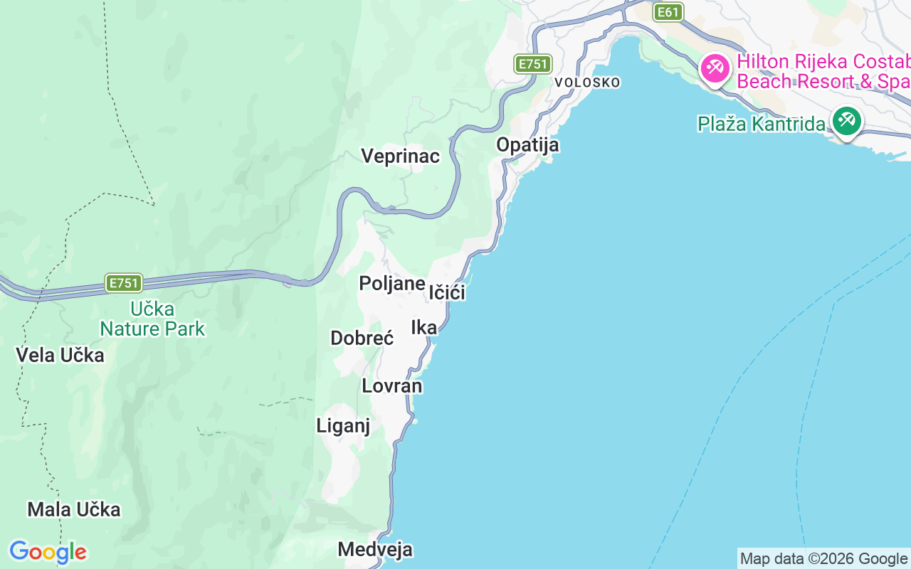 Liegeplatz Motorboot: Aci Marina Opatija, Ičići