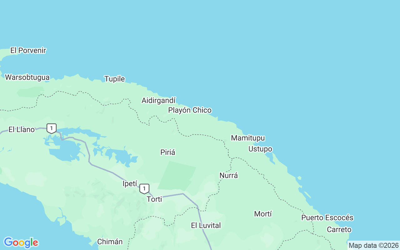 Localização do(a) Veleiro: Marquesas In, Kuna Yala