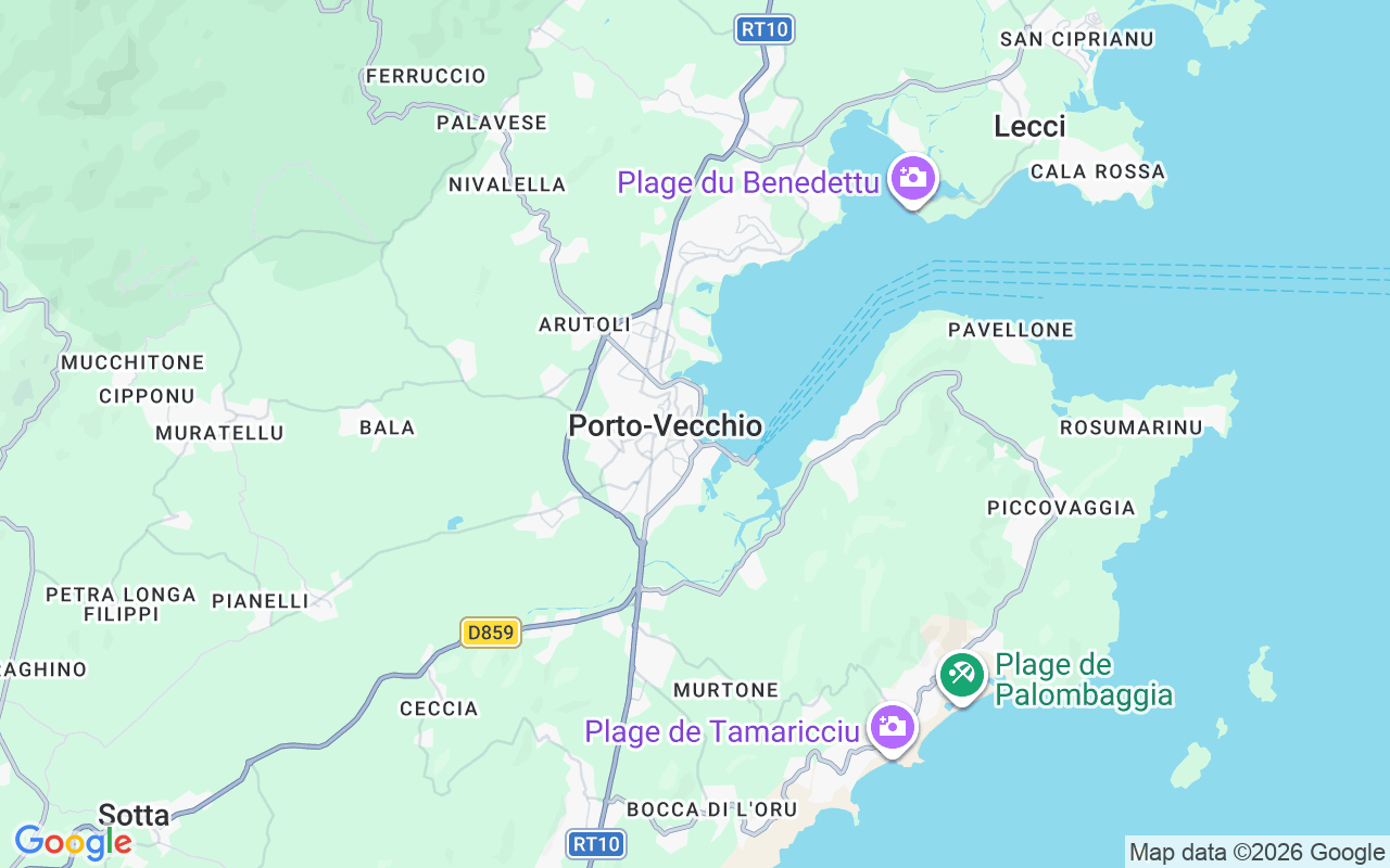 De locatie van RIB: Port De Porto Vecchio, 20137 Porto-Vecchio