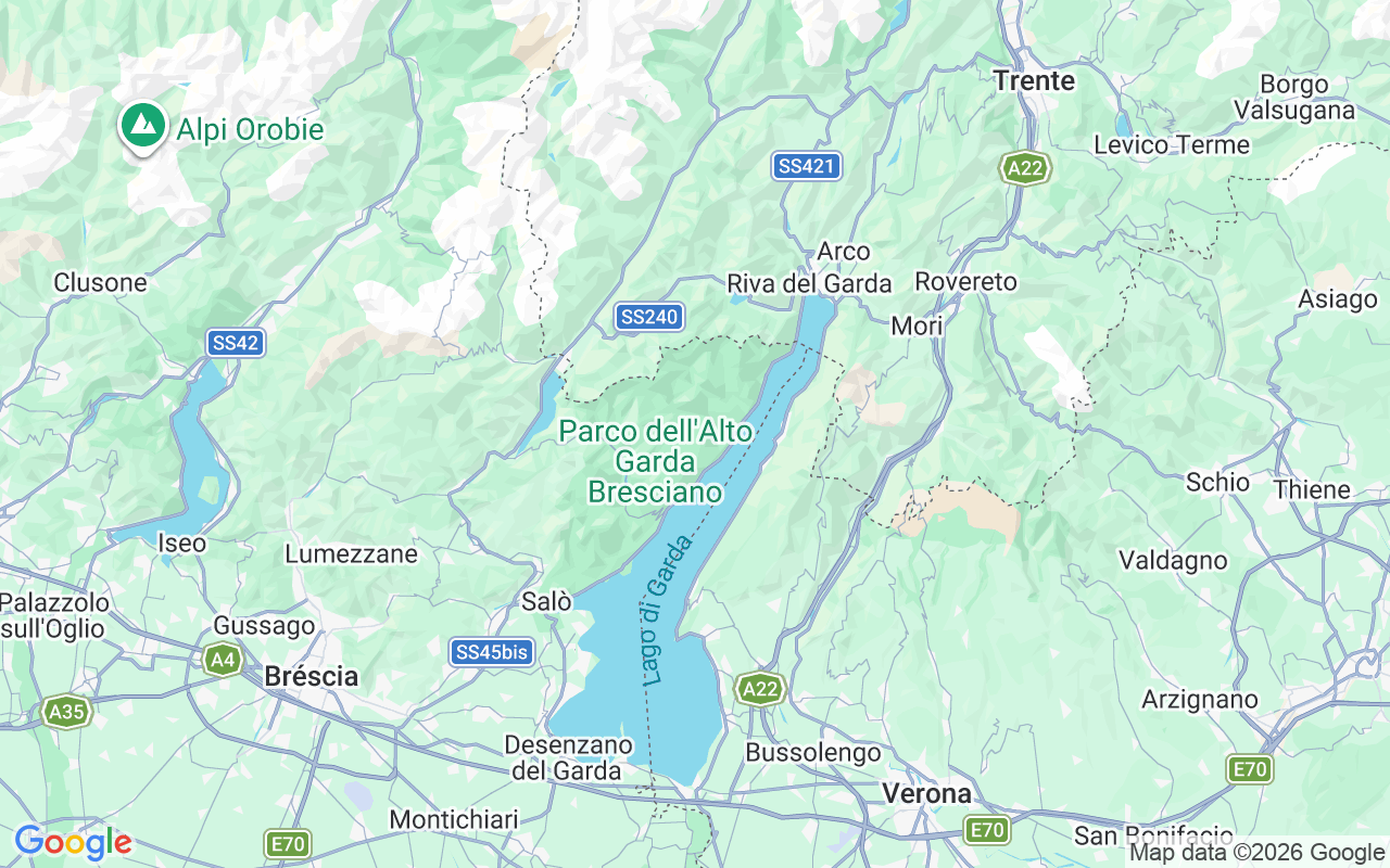 De locatie van Motorboot: Porto Di Tignale, Tignale
