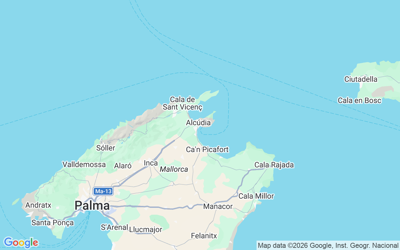 Ubicación Neumática: Port De Alcudia, Port D'alcúdia