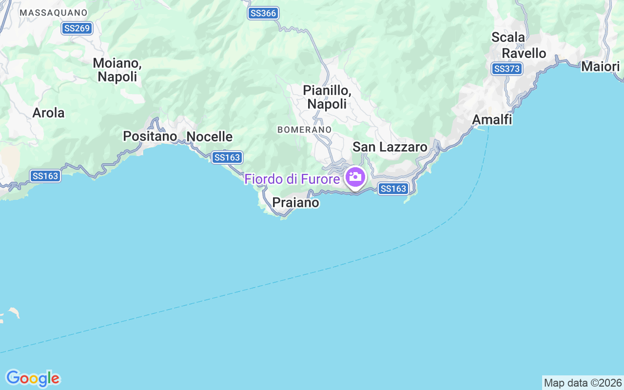 De locatie van Motorboot: Praia Marina, 84010 Praiano