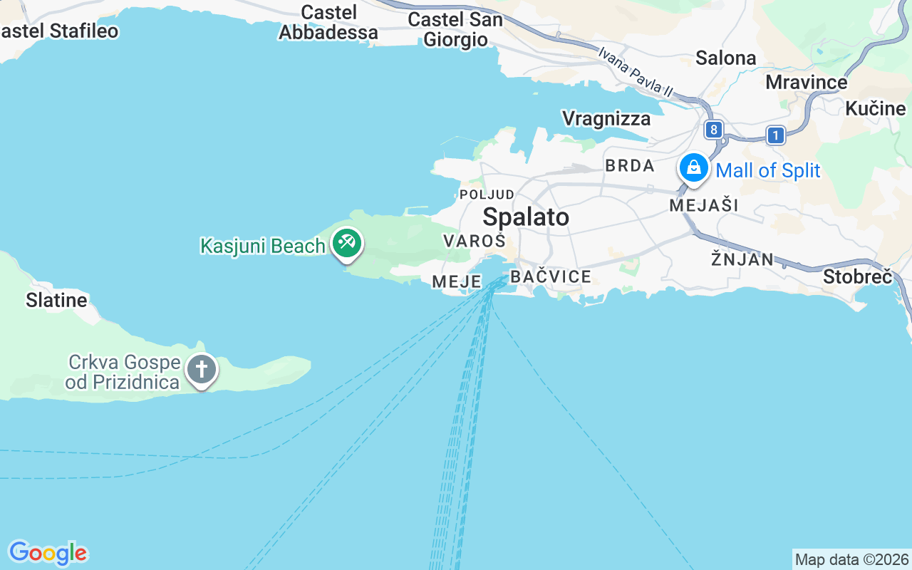 Luogo Catamarano: Marina Nava, Spalato