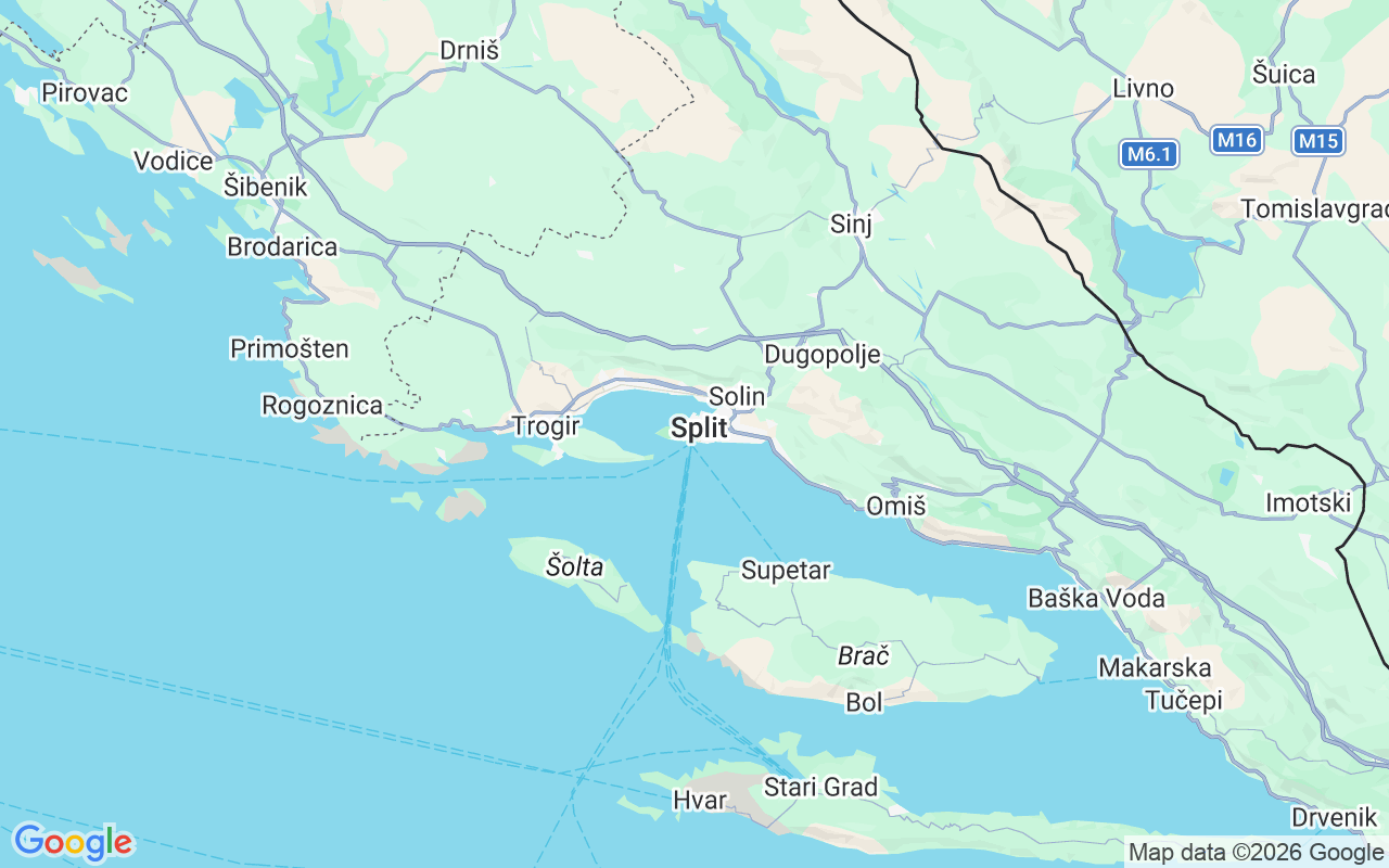 Location of the Motorboat: Split/Trogir, Split