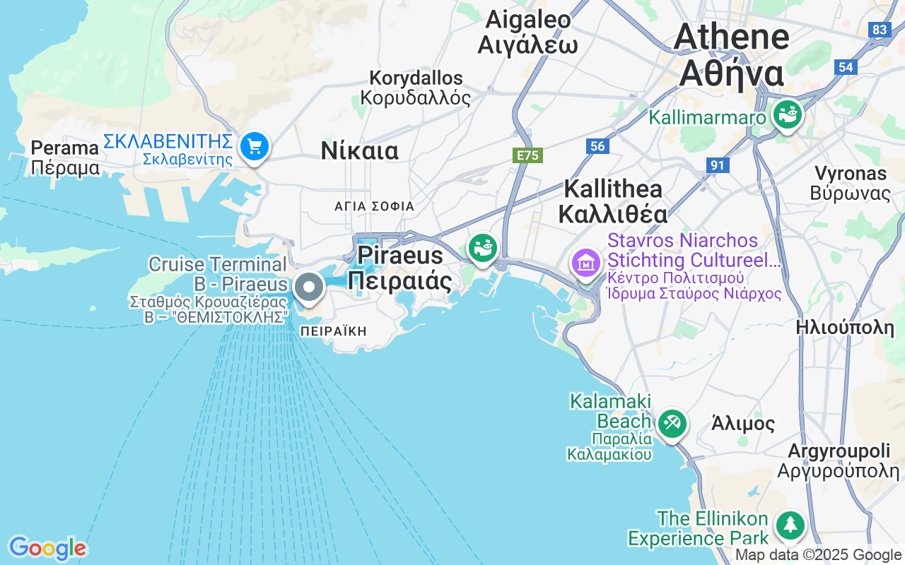 De locatie van Zeilboot: Port Of Mikrolimano, Piraeus
