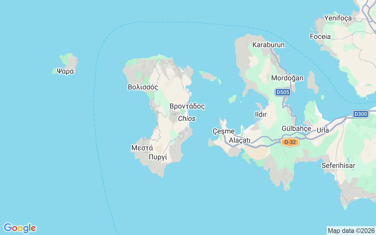 Localização do(a) Veleiro: Chios, Quios 821 00