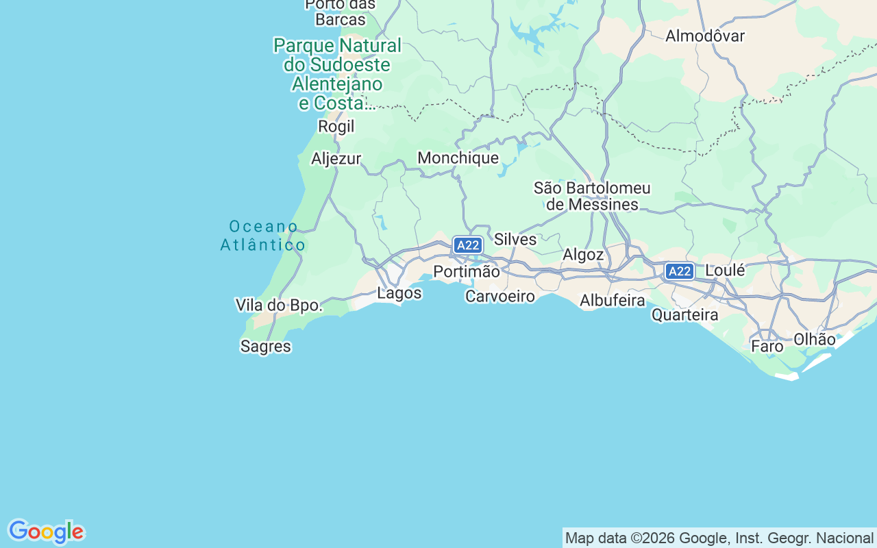 Localização do(a) Lancha: Alvor, Alvor