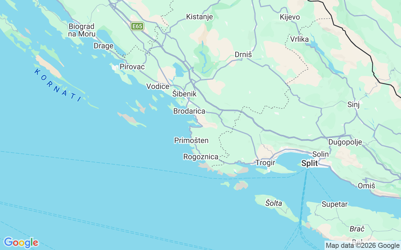 Liegeplatz RIB: Banovci, Grebaštica