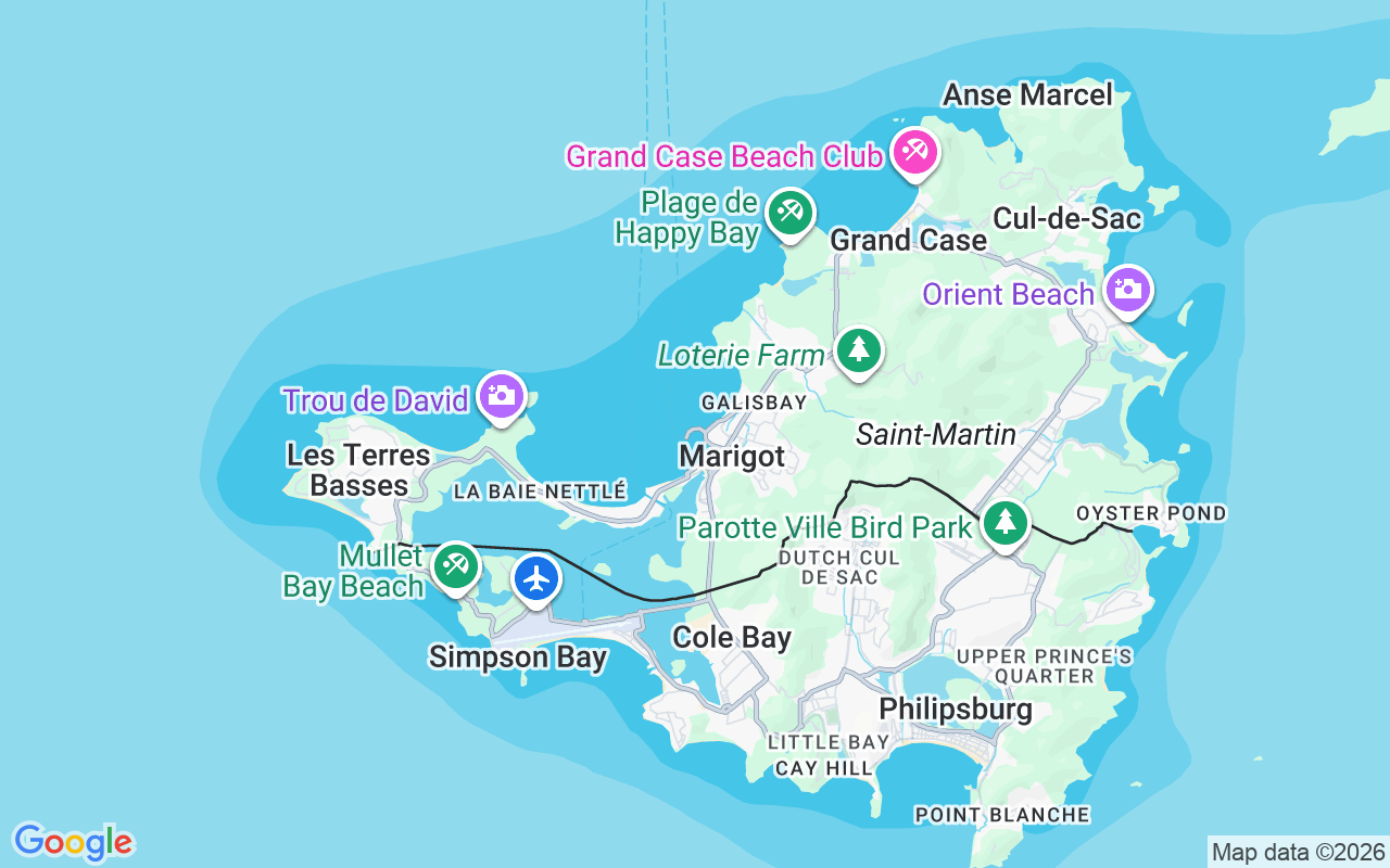 Location of the Catamaran: Marina Fort Louis, Marigot 97150