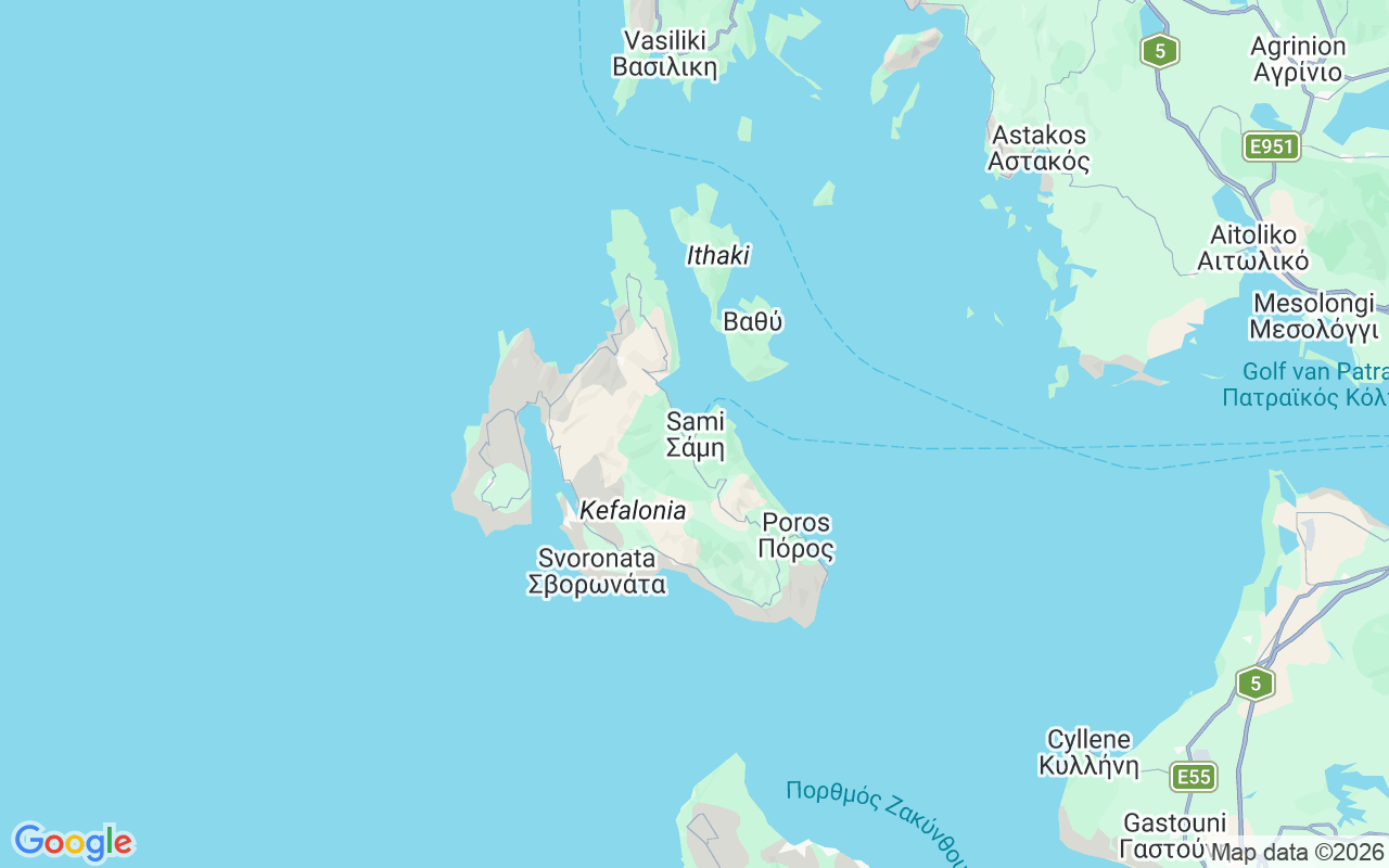 De locatie van Catamaran: Sami, Griekenland