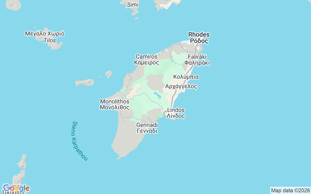 Emplacement du Voilier: Rhodes, Grèce