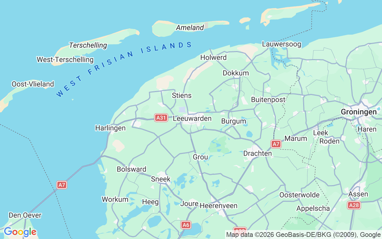 De locatie van Motorboot: Jachthaven De Grote Wielen, Leeuwarden