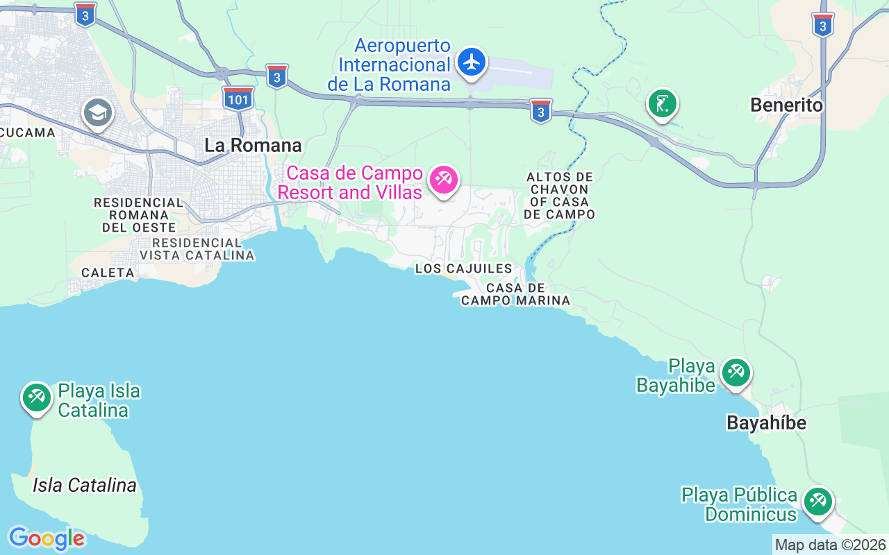 De locatie van Catamaran: Casa De Campo, La Romana