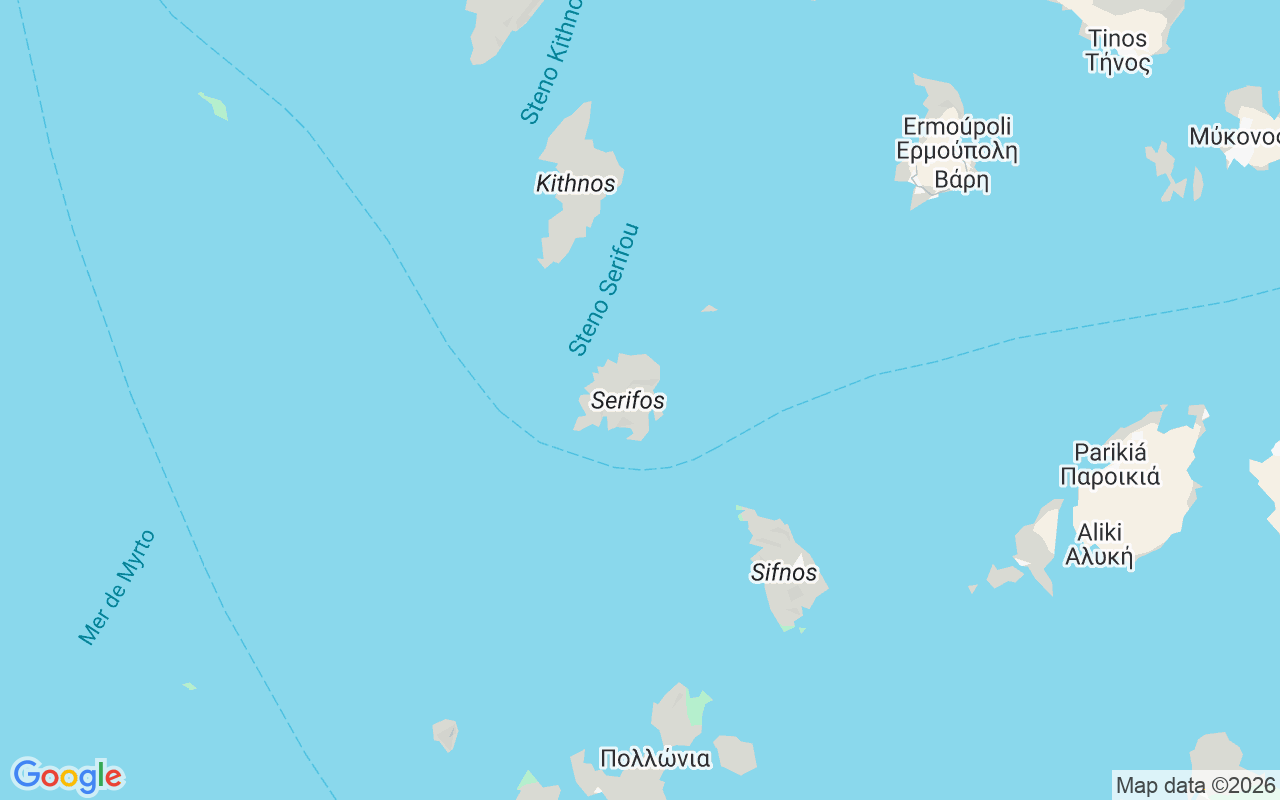 Emplacement du Semi-rigide: Λιβάδι, Serifos 840 05